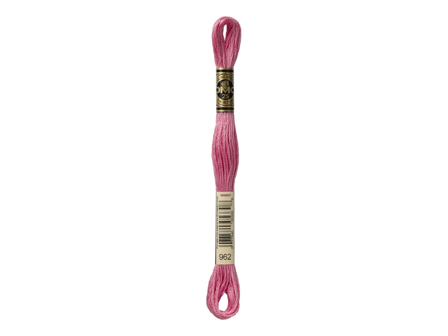 Mouline Stranded Cotton - 962 Medium Dusty Rose