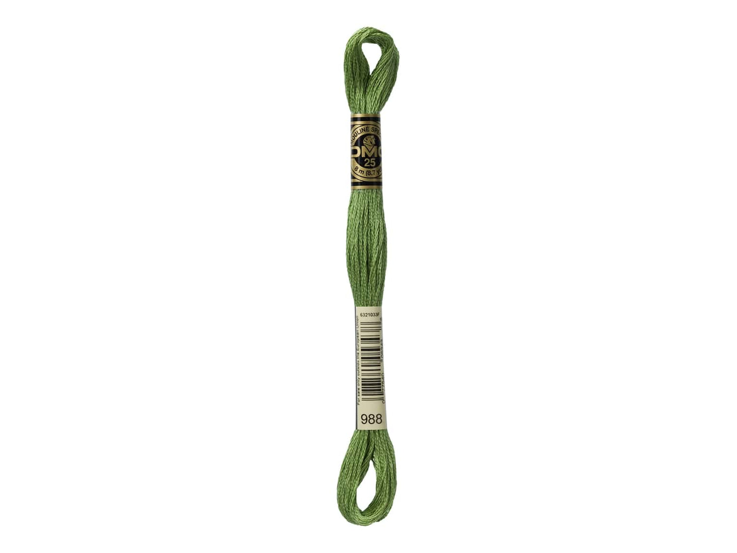 Mouline Stranded Cotton - 988 Medium Forest Green