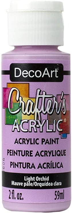 Deco Art Crafter's Acrylic Paint - Light Orchid 59ml