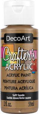 Deco Art Crafter's Acrylic Paint - Soft Suede 59ml