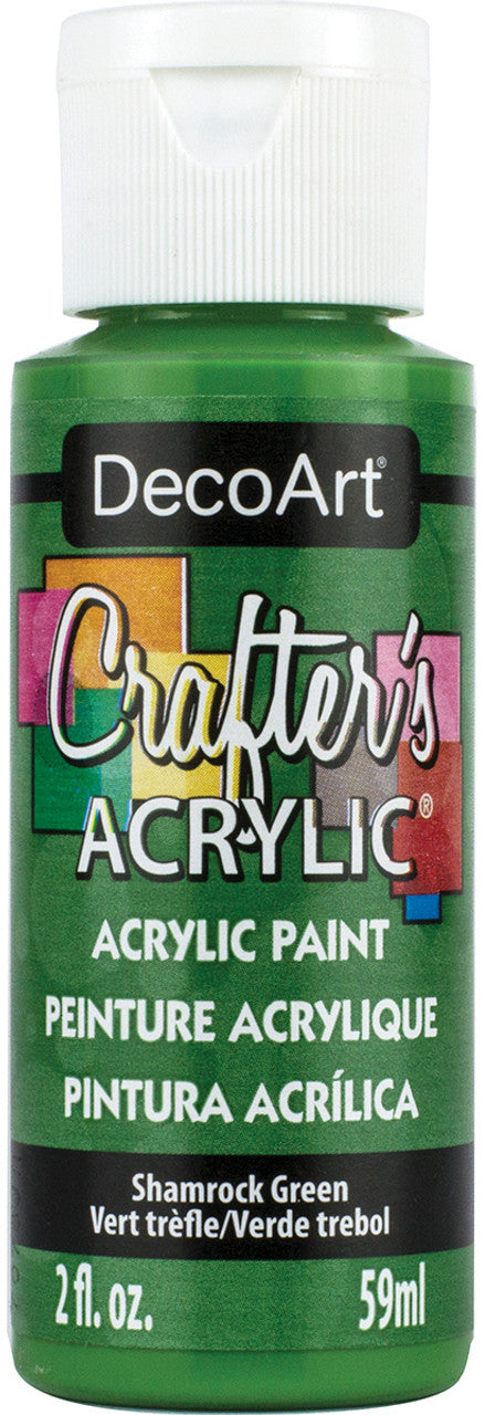 Deco Art Crafter's Acrylic Paint - Shamrock Green 59ml