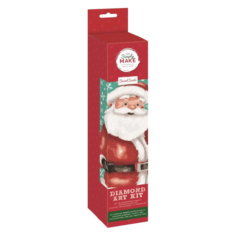 Simply Make - Christmas Diamond Kit - Secret Santa