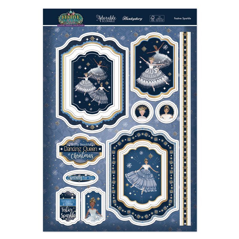 Festive Sparkle Luxury Topper Set