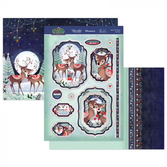 Merry Christmas My Deer Luxury Topper Set