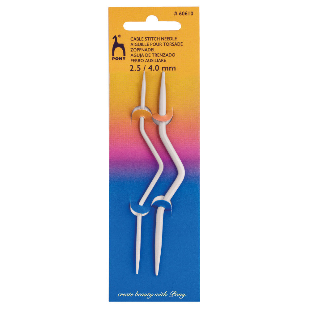 Pony Cable Stitch Needle Bent