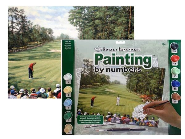 Paint By Numbers Augusta Golf