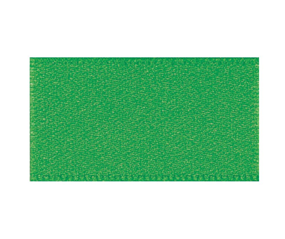 Ribbon Double Faced Satin 1m x 25mm Emerald