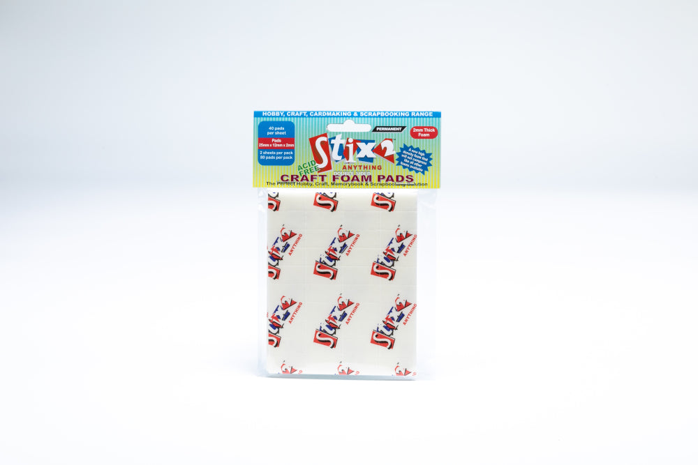 Craft Foam Pads - 25mm x 12mm x2mm