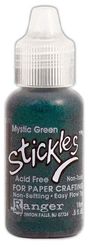 Ranger Stickles Glitter Glue Mystic Green 18ml