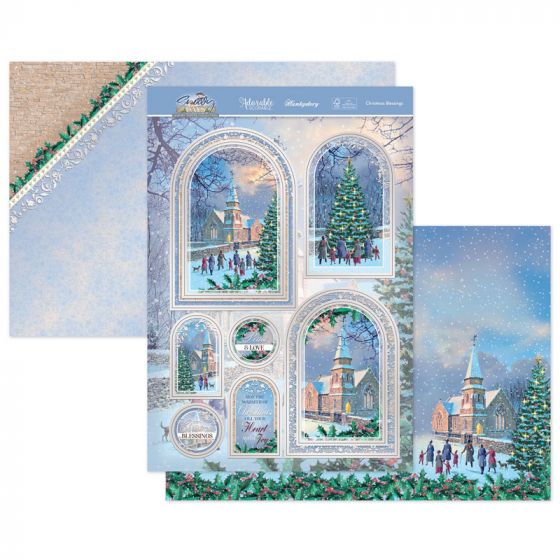 Christmas Blessings Luxury Topper Set