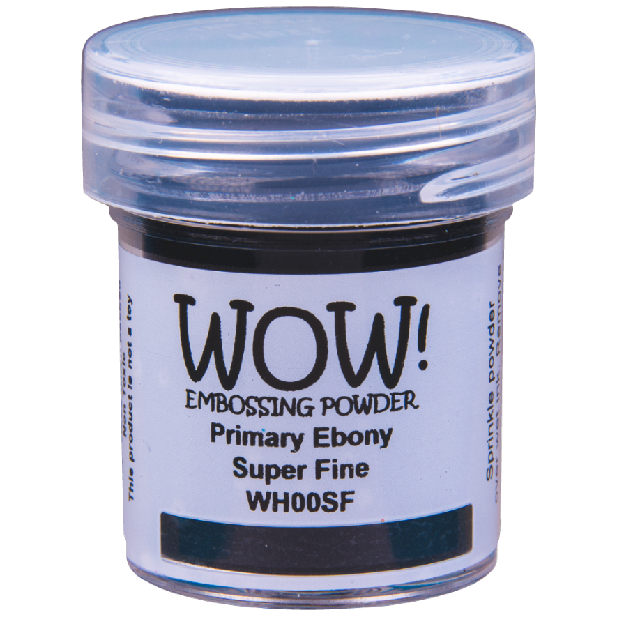 Embossing Powder Primary Ebony SF
