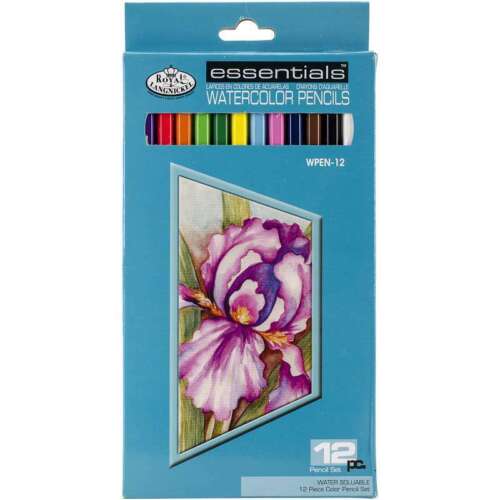 Watercolour Drawing Pencils - Set of 12