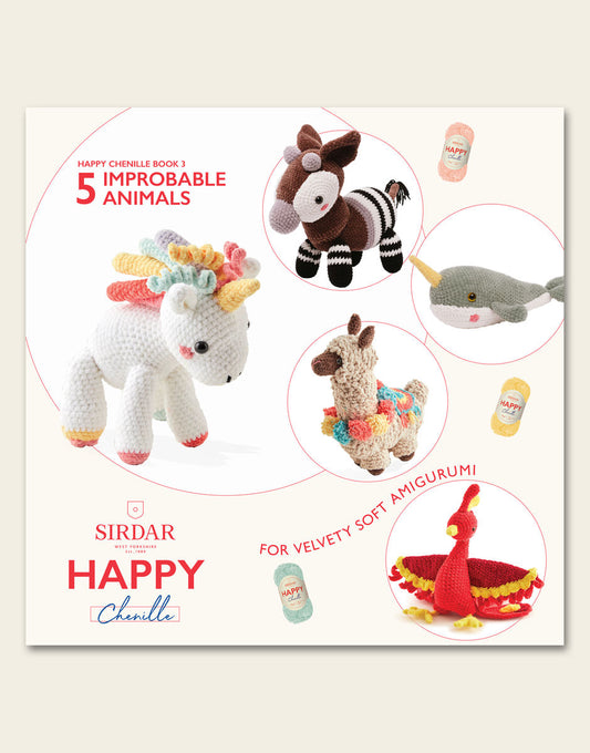 Happy Chenille Book 3 - Improbable Animals