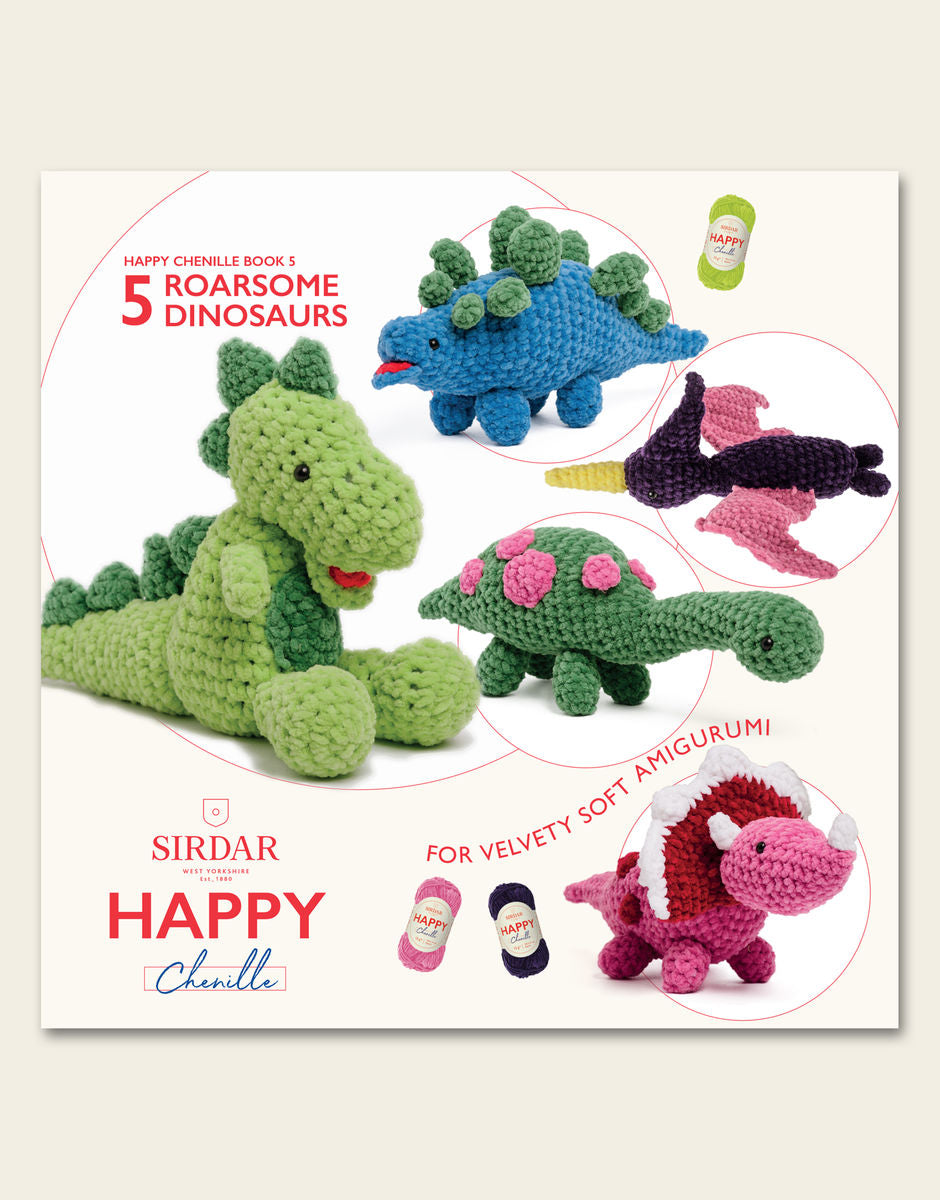 Happy Chenille Book 5 - Roarsome Dinosaurs