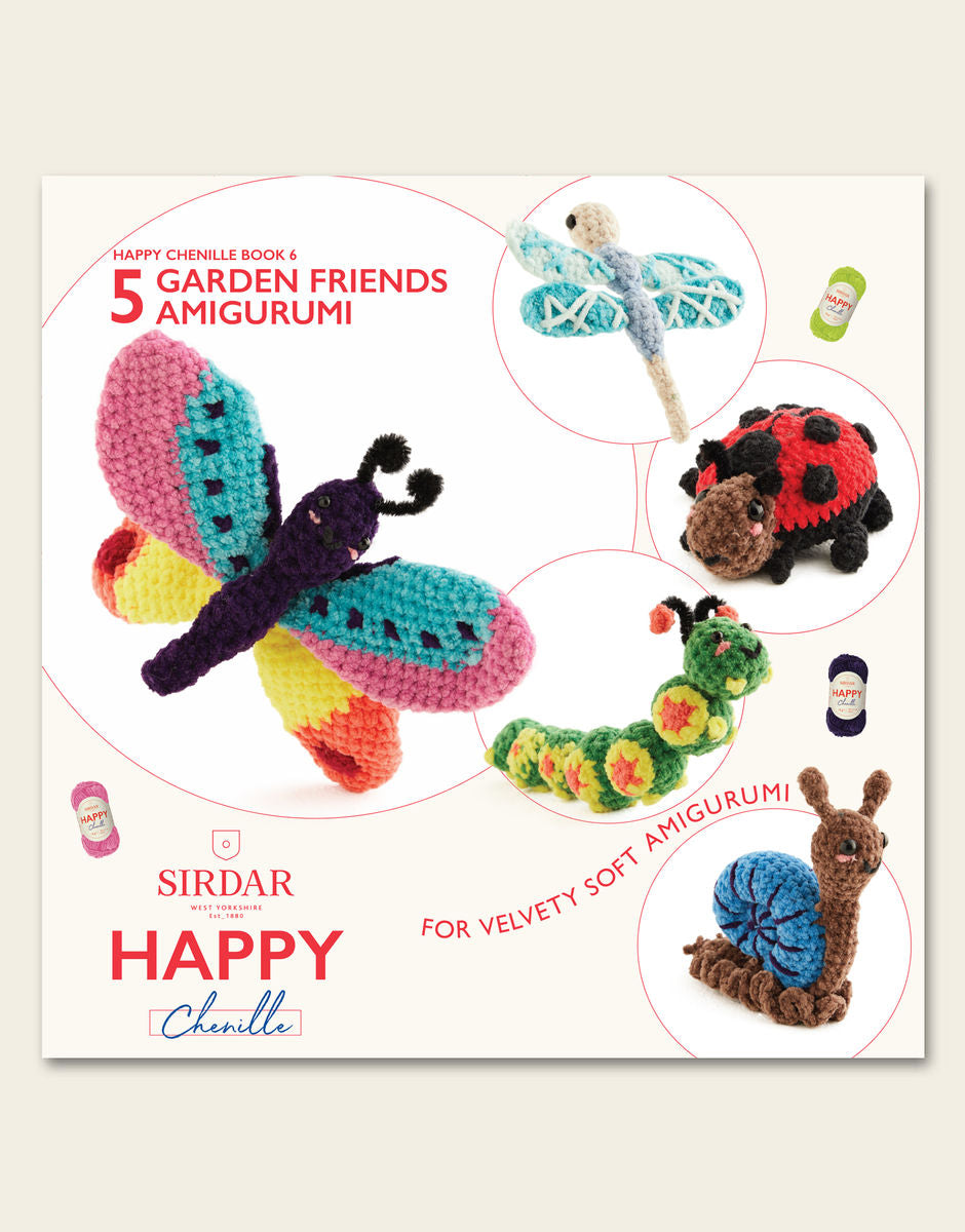 Happy Chenille Book 6 - Garden Friends
