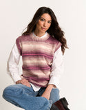 Crew Neck Vest Pattern In Hayfield Spirit DK