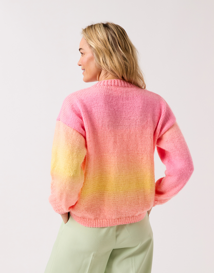 10838 - Sleeve Appeal Sweater Knitting Pattern in Sirdar Jewelspun Ombre