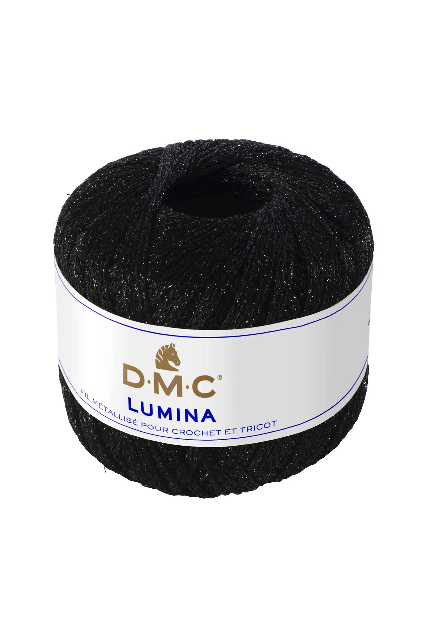 DMC Lumina - Metallic Yarn - Black