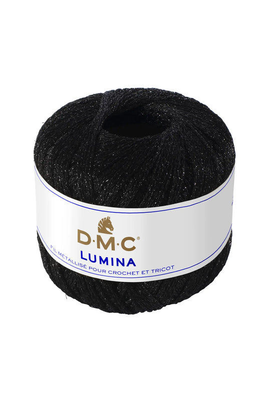 DMC Lumina - Metallic Yarn - Black