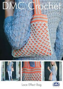 DMC Lace Effect Bag Crochet Pattern