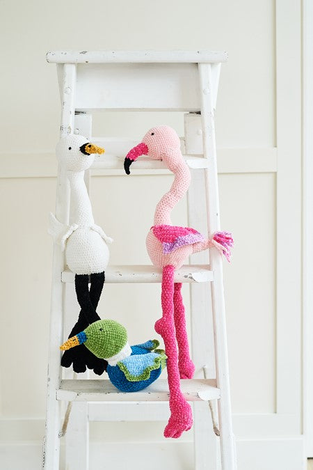 Pattern 10086 - Squeeze Me Crochet Flamingo, Swan and Duck