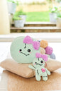 Voodoo Doll Plushie and Cushion Pattern - Chenille Chunky