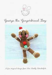 Wee Woolly Wonderful's - George The Gingerbread Boy