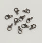 Lobster/Trigger Clasps 12mm - Gunmetal