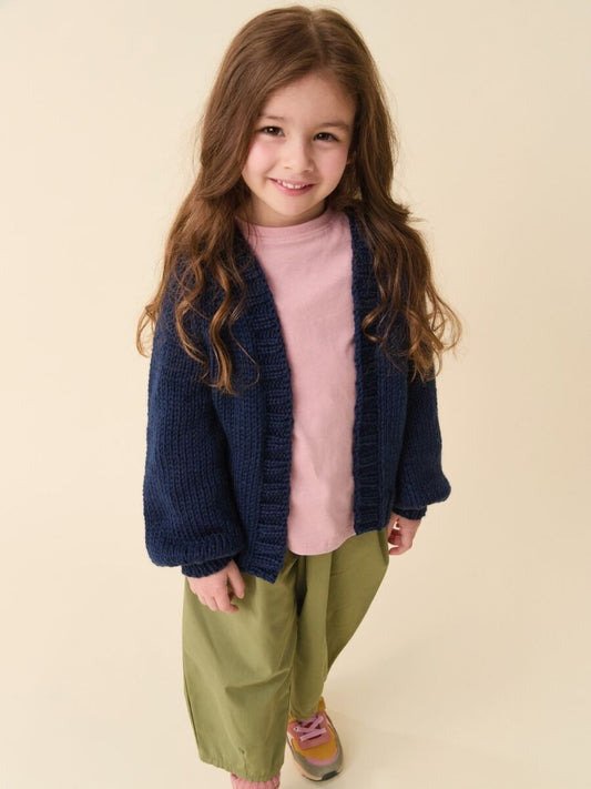 Nordic Nature Cardi Childrens Knitting Pattern In Sirdar Snuggly Chunky