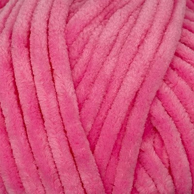 Chenille Chunky Candy Pink