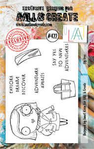 AALL and Create Stamp Set 422 -  Fly Free