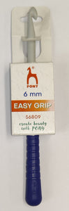 Crochet Hook Pony Easy Grip 6mm