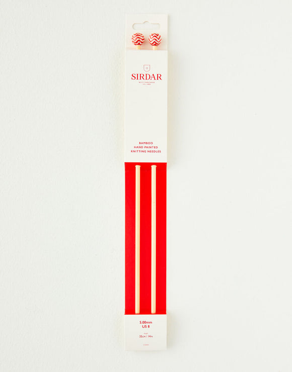 35cm Bamboo Needles - 5.00mm