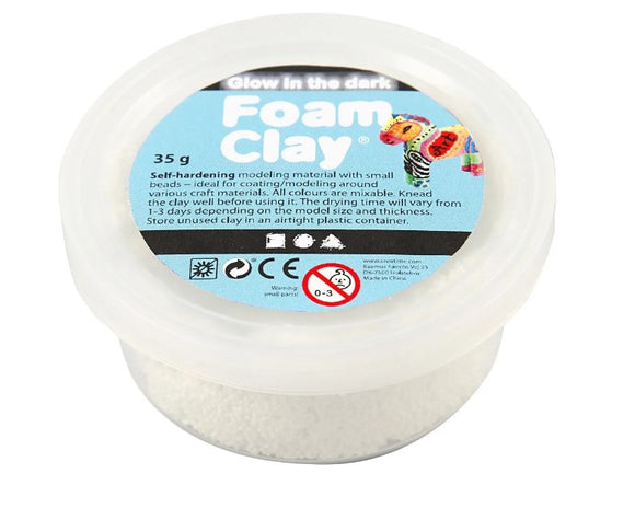 Foam Clay Glow In The Dark 35g