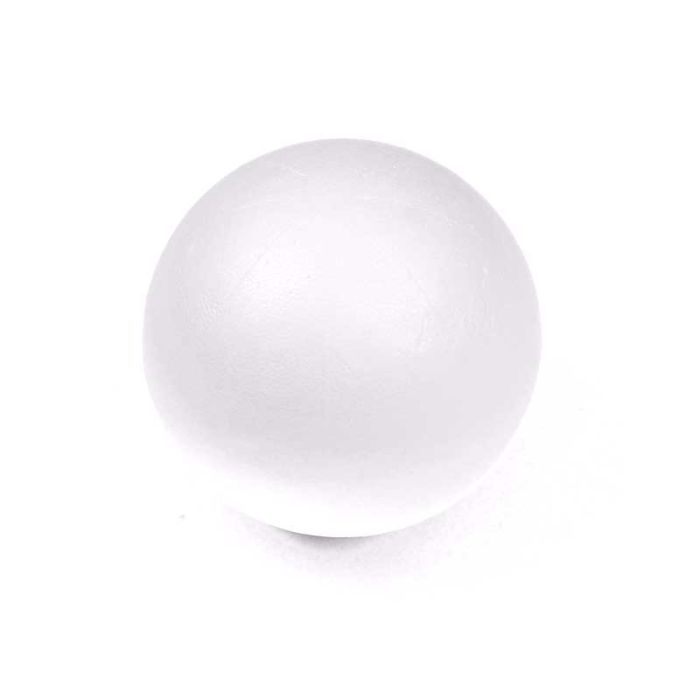 Polystyrene Ball 7cm White