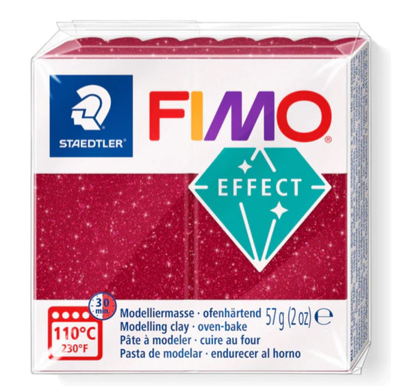 Fimo Effect Galaxy Red