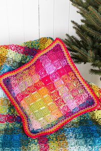 9255 Crochet Blanket and Cushion Cover