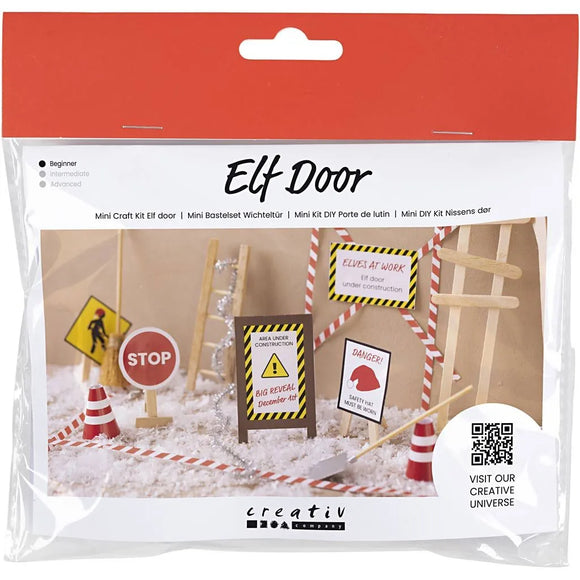 Mini Craft Kit Elf Door, Under Construction