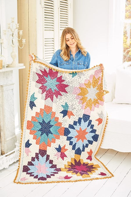 9957 Crochet Harvest Blanket