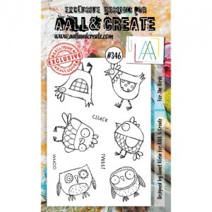 AALL and Create Stamp Set 346 - For the Birds