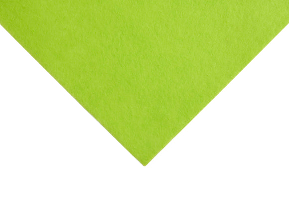 Acrylic Felt Sheet A4 - Lime