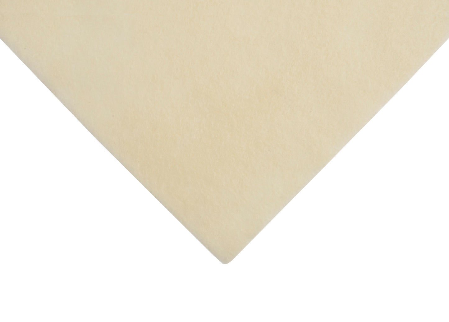 Acrylic Felt Sheet A4 - Cream