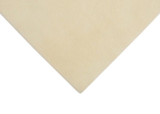 Acrylic Felt Sheet A4 - Cream