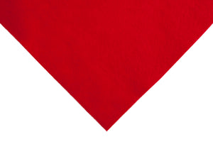 Acrylic Felt Sheet A4 - Red