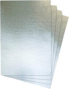 Alexander Paper - Metallic Foil Card - Silver (min 270GSM) - 5 Sheets