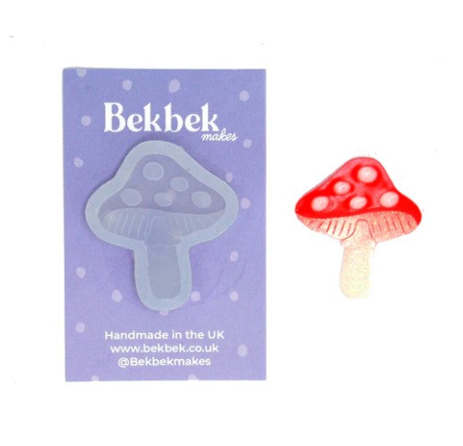 Bekbek Makes Reusable Silicone Mould - Toadstool