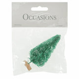 Mini Frosted Trees 10cm 1pc