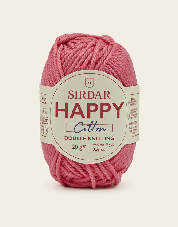 Sirdar Happy Cotton DK 20g - Bubblegum