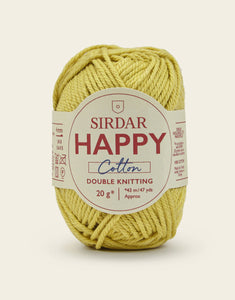 Sirdar Happy Cotton DK 20g - Buttercup