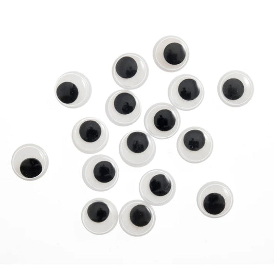 Googly Toy Eyes Glue On 10mm pack 16